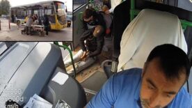 Bursa’da otobüsten inerken fenalaştı… Şoför ve yolcular seferber oldu
